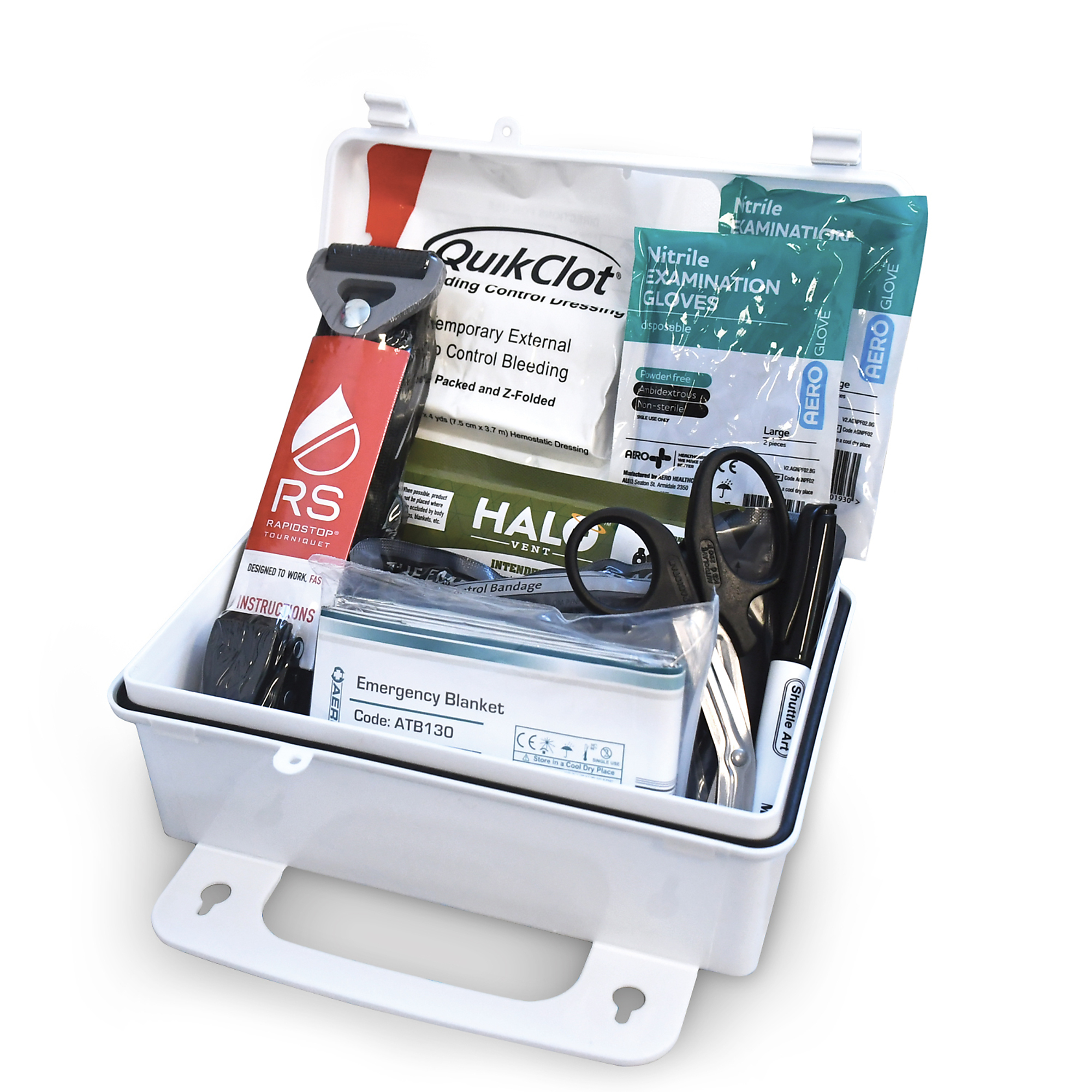 Aero Healthcare RAPIDSTOP™, RAPIDSTOP Advanced Bleed Control Kit - EMS, Items Per Kit 11 Model# RSK501E